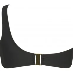 Missya Miami top one shoulder - Sort one shoulder bikini top 14610 Black/gold fra Missya