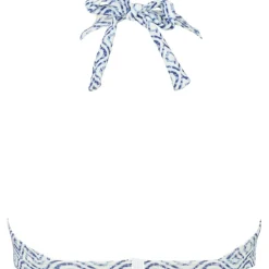Missya Monte Carlo bikini top - blå/hvid mønster bikini top 10998 blue/white fra Missya