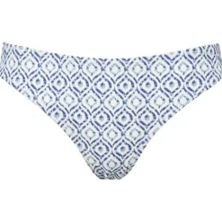 Missya Monte Carlo tai - blå/hvid mønstret bikini trusse 10999 blue/white fra Missya