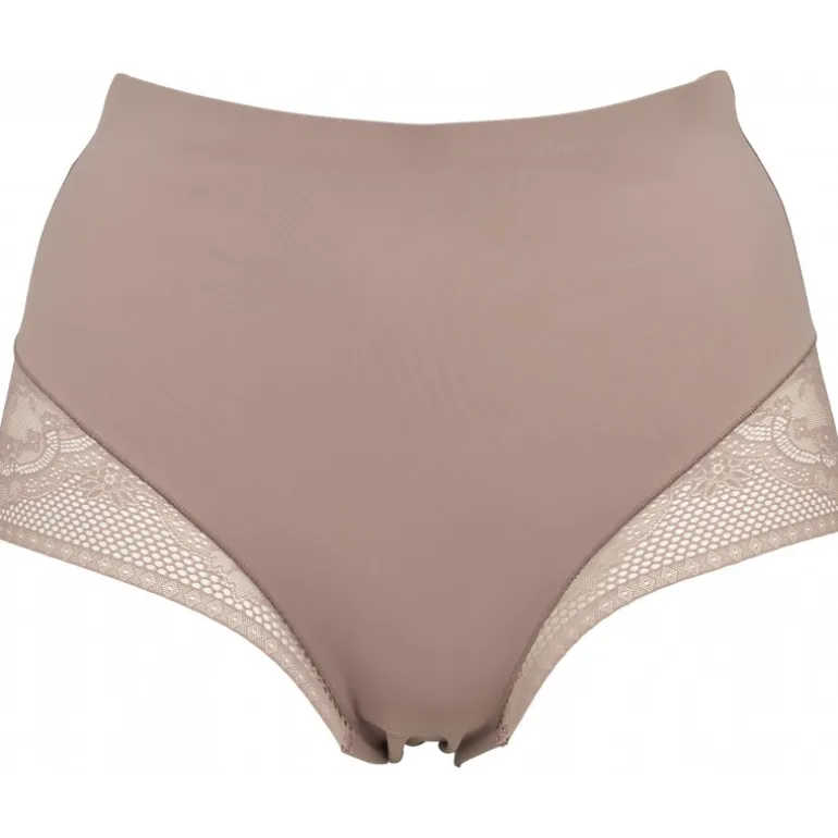 Missya Seamless maxi w lace 3-pack - 3 pak maxi seamless trusse 13535 Dusty Rose fra Missya
