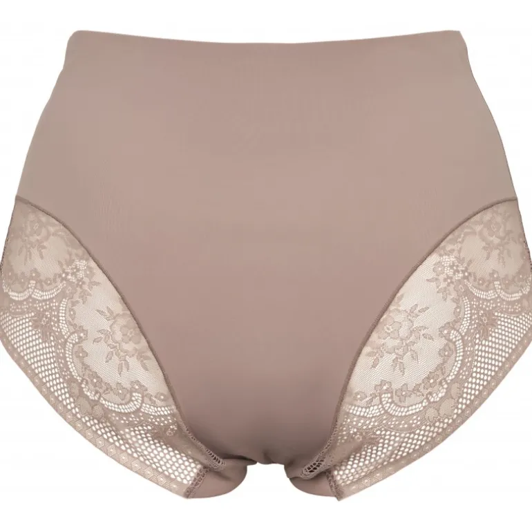 Missya Seamless maxi w lace 3-pack - 3 pak maxi seamless trusse 13535 Dusty Rose fra Missya