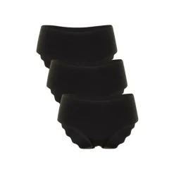 Missya Seamless Tai 3 pack - Sort seamless tai 13523 Black fra Missya