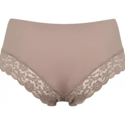 Missya Seamless tai w lace 3-pack - 3 pak seamless tai med blonde 13518 Dusty Rose fra Missya