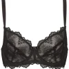 Missya Tanya Wire Bra - Sort Bøjle Bh med blonde 10527 fra Missya