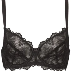Missya Tanya Wire Bra - Sort Bøjle Bh med blonde 10527 fra Missya
