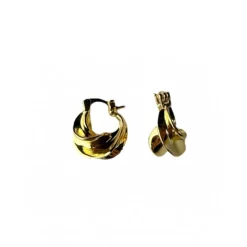 Pico Africa Petite Hoops - Guld hoop Z01007 Goldplated fra Pico
