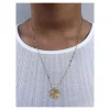 PICO Bless Necklace - Guld halskæde med firkløver J02004 fra Pico