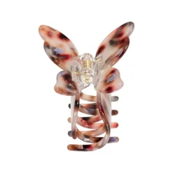 PICO Butterfly Claw - Sart lyserød sommerfugle hårklemme CL28 Grey Multi fra Pico