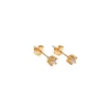 Pico Cecilie Crystal Stud - Øreringe L01033 FG-Lavender fra Pico