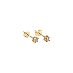 Pico Cecilie Crystal Stud - Øreringe L01033 FG-Blue Opac fra Pico