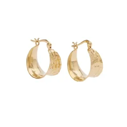 Pico Cleo Petit Hoop N01013 FG, Goldplated fra Pico