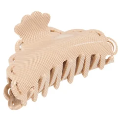 Pico Elly Claw - Beige hårklemme CL05 Bone Stripe fra Pico