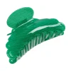 Pico Giant Elly Claw - Grøn Stribet hårklemme CL30 fra Pico