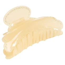 Pico Giant Elly Crystal Claw - Sandfarvet hårklemme med rhinestone CL42 fra Pico