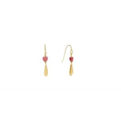 Pico HEARTLET EARRINGS X01002 FG-Raspberry fra Pico