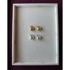 Pico Jackie Hoops - Guld hoops V01008 Guldbelagt fra Pico