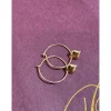 Pico LOVESHINE HOOPS X01013 FG, Goldplated fra Pico