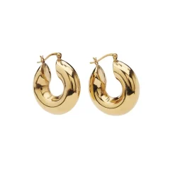 Pico Mara Chunky Hoops Q01016 FG, Goldplated fra Pico