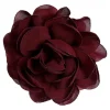 Pico Rose Claw - Bordeaux hårklemme med blomst CL44 Wine fra Pico