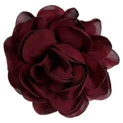 Pico Rose Claw - Bordeaux hårklemme med blomst CL44 Wine fra Pico