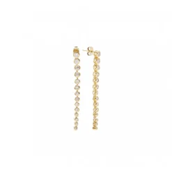 Pico Scarlett Crystal Studs T01006 Clear/FG Goldplated fra Pico