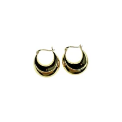 Pico Wibe Hoops - V01007 FG, Goldplated fra Pico