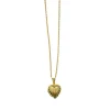 Pico Secret Love Petit Necklace - V02003 FG, Goldplated fra Pico