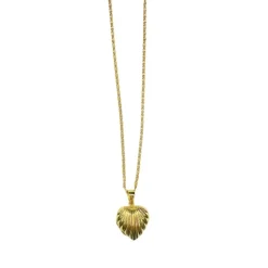 Pico Secret Love Petit Necklace - V02003 FG, Goldplated fra Pico