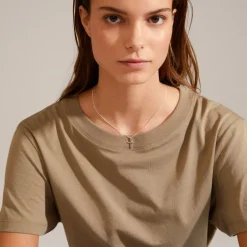 Pilgrim DAISY recycled kors halskæde 692336001 Sølvbelagt fra Pilgrim
