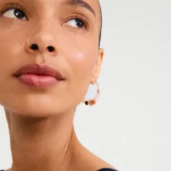 Pilgrim DREAM hoops ørering 132522803 Multi/Guldbelagt fra Pilgrim