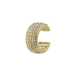 Pilgrim MATYLDA recycled krystal cuff ørering 262332003 Guldbelagt fra Pilgrim