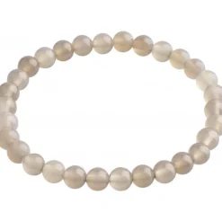 Pilgrim POWERSTONE grå agat armbånd 292340002 fra Pilgrim