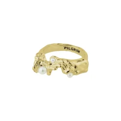 Pilgrim RAELYNN recycled ring 602412004 Guldbelagt fra Pilgrim