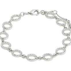 Pilgrim ROGUE Recycled Krystal Armbånd 672316002 Sølvbelagt fra Pilgrim