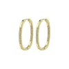 Pilgrim STAR recycled hoops 262412053 Guldbelagt fra Pilgrim