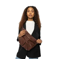 RE:DESIGNED Brun Ly bumbag 3294 Cappuccino fra RE:DESIGNED