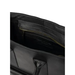RE:DESIGNED Felicia - Sort skindtaske 6132 Black fra RE:DESIGNED