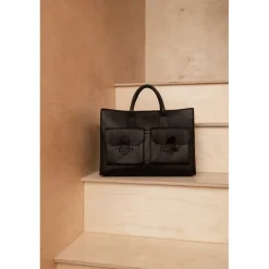 RE:DESIGNED Feline bag - Sort skindtaske 6133 Black fra RE:DESIGNED