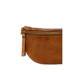 RE:DESIGNED Gitty - Cognac farvet mini bumbag 6239 Burned Tan fra RE:DESIGNED