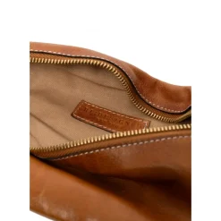 RE:DESIGNED Gitty - Cognac farvet mini bumbag 6239 Burned Tan fra RE:DESIGNED