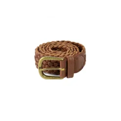 RE:DESIGNED Harper Belt - Brunt flet bælte 5291 Walnut fra RE:DESIGNED
