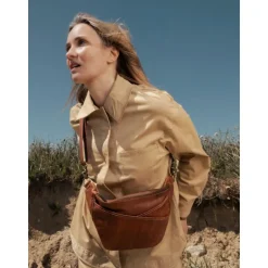 RE:DESIGNED Heddi Bumbag - Skindtaske 6313 Walnut fra RE:DESIGNED