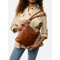RE:DESIGNED Heddi Small - Skindtaske 6312 Walnut fra RE:DESIGNED