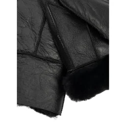 RE:DESIGNED Henny Sort Skindhandske 6193 Black fra RE:DESIGNED