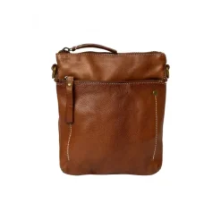 RE:DESIGNED Jara Small - Brun skind taske 6430 Walnut fra RE:DESIGNED