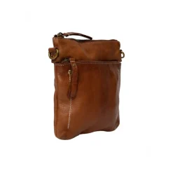 RE:DESIGNED Jara Small - Brun skind taske 6430 Walnut fra RE:DESIGNED