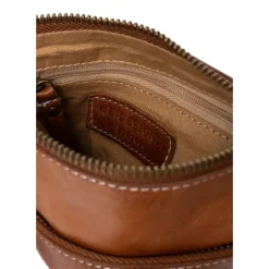 RE:DESIGNED Jara Small - Brun skind taske 6430 Walnut fra RE:DESIGNED