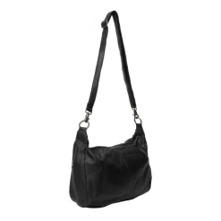 RE:DESIGNED Loni Big - Sort taske med nitter 6412 Black fra RE:DESIGNED