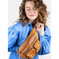 RE:Designed Ly Small Urban - Lille Bumbag i Burned Tan 5109 fra RE:DESIGNED