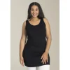 Sandgaard Amsterdam Lang Panel Top - SG121 Black fra SANDGAARD